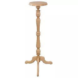 Stojan na květiny z bukového dřeva 26x26x100cm - Buk