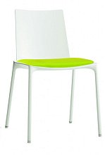 Plastová stolička - mac a o 6836-201 - Čierna