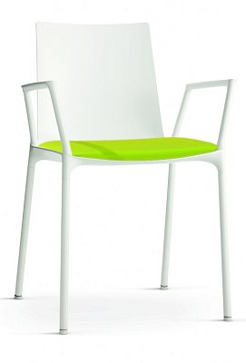 Plastové kresielko - mac a o 6837-201 - Čierna