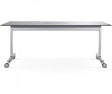 Obdĺžnikový stôl - n_table 3994-832 160x80cm - Šedý kameň