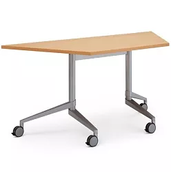 Trapézový stůl Flex-table 3581-280 160x80cm - Tm.šedá