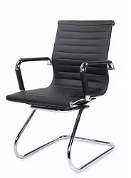 Kancelářské křeslo Prestige Skid 61x55x88cm - Černá