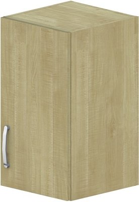 Skriňový nástavec s dvierkami 40x42x72, 2cm - Biela