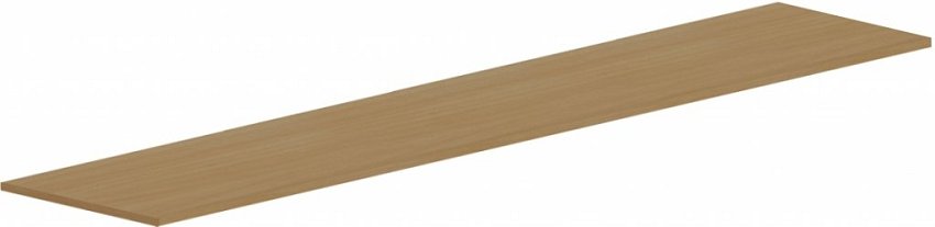 Krycí deska skříně 200x42x1,8cm - Wenge