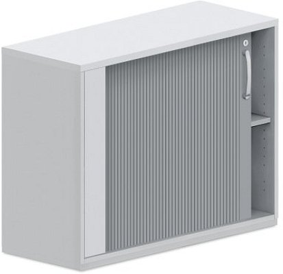 Stolová skříň s roletou 100x42x75cm - Wenge