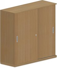 Skříň s posuvnými dveřmi 120x40x110cm - Wenge