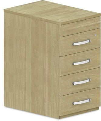 Stolový kontejner 43x58x75cm - Wenge