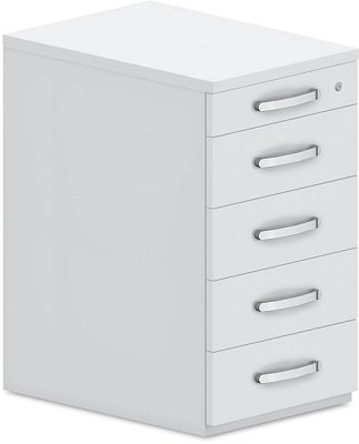 Stolový kontajner 43x58x75cm - Biela