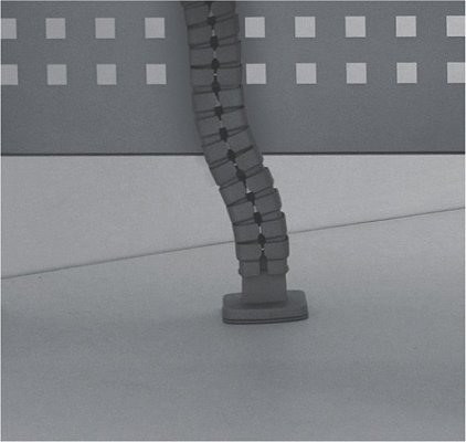 Držák kabelů - flexibilní vertikální