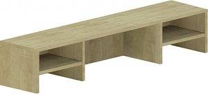 Stolová nadstavba 160x30x35cm - Biela