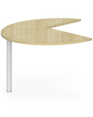 Stůl doplňkový JDG 131x112cm - Wenge