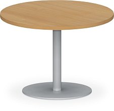 Konferenčný stolík pr.60cm - Biela