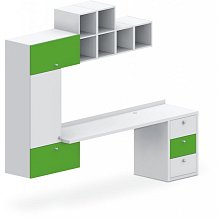 Stolová zostava 260x55x220cm - Brillint white