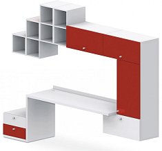 Stolová sestava 280x55x220cm - Marmara blue