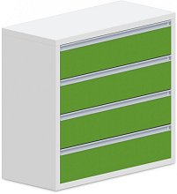 Komoda 100x45x90cm - Marmara blue