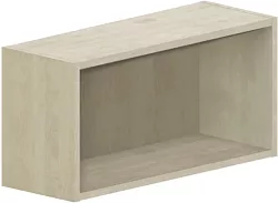 Závesná polica 70x25x35cm - Jaseň