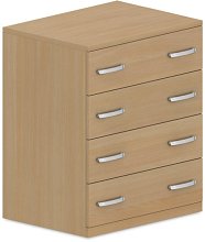 Komoda zásuvková 80x60x110cm - Javor