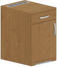 Skrinka pre vstavanú chladničku 60x62x75cm - Buk biely