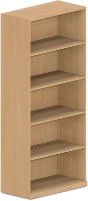 Policová skříň 80x40x180cm - Buk bílý