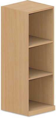 Policová skriňa 40x40x110cm - Buk biely