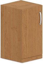 Policová skriňa, dvierka 40x42x75cm - Buk biely