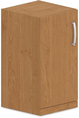 Policová skriňa, dvierka 40x42x75cm - Buk biely