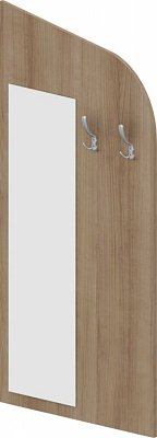 Věšáková stěna se zrcadlem 80x150cm - Javor