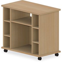 TV stolík 90x50x80cm - Buk biely