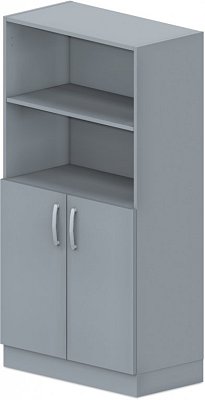 Skriňa policová, dvierka/niky 80x42x152, 5cm - Wenge