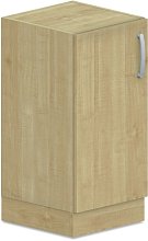 Skriňa policová, dvierka/niky 40x42x82, 5cm - Biela