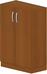 Skriňa policová, dvierka 80x42x117, 5cm - Sivá