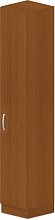 Skříň policová, dvířka 40x42x223cm - Wenge