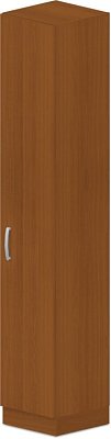Skříň policová, dvířka 40x42x223cm - Wenge