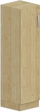 Skříň policová, dvířka 40x42x152,5cm - Wenge