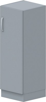 Skříň policová, dvířka 40x42x117,5cm - Wenge