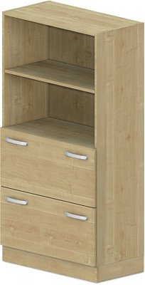 Skriňa policová, registratúry/niky 80x42x152, 5cm - Biela