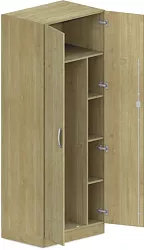 Šatní skříň 80x57x210cm - Šedá