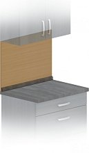 Zadný obklad steny 100x1,8x60cm - Biela