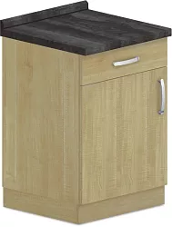 Spodná skrinka kombinovaná 60x60x90cm - Sivá