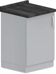 Spodná skrinka vstavaná 60x60x90cm - Sivá