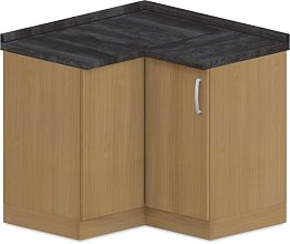Spodní skříňka rohová 100x100x90cm - Wenge