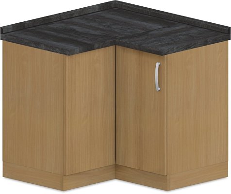 Spodní skříňka rohová 100x100x90cm - Wenge