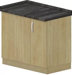 Spodná skrinka rohová 100x60x90cm - Sivá