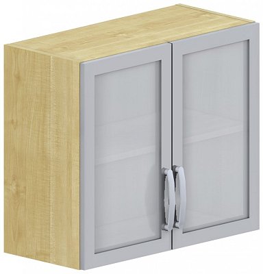 Horní skříňka dvoudveřová 70x32x60cm - Wenge