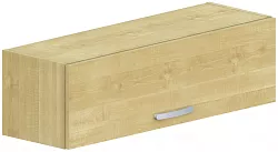 Horní skříňka s výklopnými dveřmi 100x32x30cm - Šedá