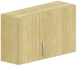 Horní skříňka rohová 100x32x60cm - Wenge