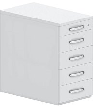 Stolový kontajner 43x80x75cm - Wenge