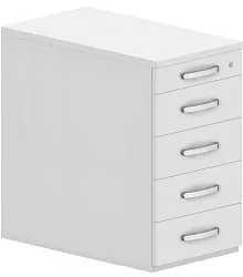 Stolový kontajner 43x80x75cm - Sivá