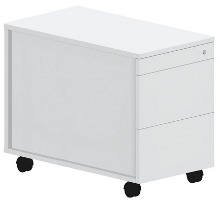 Mobilný kontajner bezúchytkový 43x80x59, 5cm - Wenge