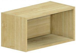 Horná skrinka otvorená 60x30x30cm - Biela